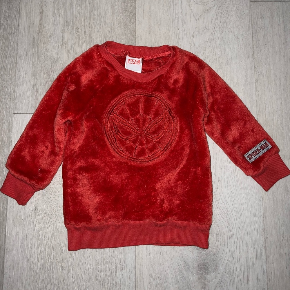 Marvel Plush Red Kids Hoodie